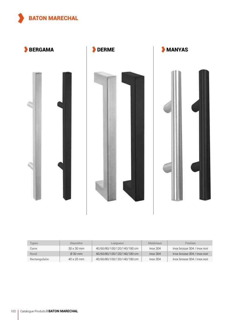 Couverture de CATALOGUE HAVA-BATON MARECHAL